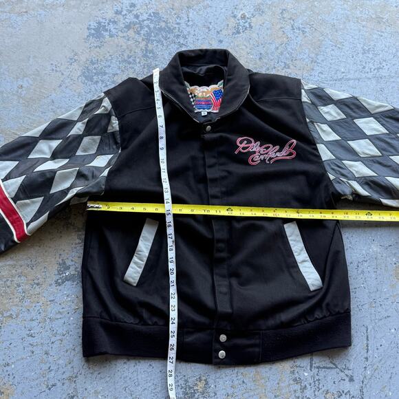 Vintage 90’s NASCAR Jeff Hamilton Dale Earnhardt 7 Time Champion Jacket M - Picture 5 of 13